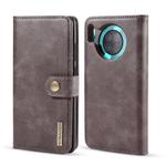 For Huawei Mate 30 DG.MING Crazy Horse Texture Flip Detachable Magnetic Leather Case with Holder & Card Slots & Wallet(Grey)