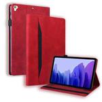 For iPad 9.7 2018 & 2017 / Pro 9.7 / Air 2 Business Shockproof Horizontal Flip Leather Case with Holder & Card Slots & Photo Frame & Pen Slot & Sleep / Wake-up Function(Red)