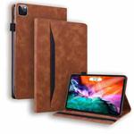 For iPad Pro 11 2022 / 2021 & 2018 / Air 2020 10.9 Business Shockproof Horizontal Flip Leather Tablet Case with Holder & Card Slots & Photo Frame & Pen Slot & Sleep / Wake-up Function(Brown)