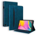 For Amazon Fire HD 10 2023 / 10 Plus 2021 Business Shockproof Horizontal Flip Leather Case with Holder & Card Slots & Photo Frame & Pen Slot & Sleep / Wake-up Function(Blue)