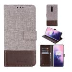 For OnePlus 7 Pro MUXMA MX102 Horizontal Flip Canvas Leather Case with Stand & Card Slot & Wallet Function(Brown)