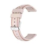 For Huawei Watch 3 / 3 Pro 22mm Silicone Watch Band(Lotus Root Pink)