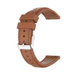 For Huawei Watch 3 / 3 Pro 22mm Silicone Watch Band(Brown)