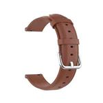 For Huawei Watch 3 / 3 Pro 22mm Round Tail Leather Watch Band(Brown)