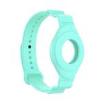 Armor Silicone Strap Watchband for Apple Airtag, Size: One Size(Mint Green)