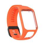 For Tomtom 4 Silicone Watch Band(Orange)