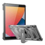For iPad 10.2 2020 / 2019 / Air 2019 10.5 wlons Explorer Series PC + TPU Protective Tablet Case with Folding Holder(Gray)