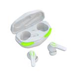 D17 E-sports Gaming Bluetooth Earphone with Breathing Light & Charging Box, Supports HD Calls(White)