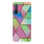 For OnePlus Nord CE 5G Marble Pattern Shockproof TPU Protective Case(Rhombus Gradient)