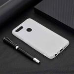 For OPPO A7 Candy Color TPU Case(White)