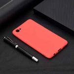 For OPPO A83 Candy Color TPU Case(Red)