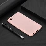 For OPPO A83 Candy Color TPU Case(Pink)