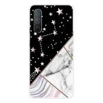 For OnePlus Nord CE 5G Abstract Marble Pattern TPU Protective Case(Black)