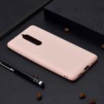 For Nokia 5.1 Candy Color TPU Case(Pink)