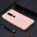 For Nokia 5.1 Plus Candy Color TPU Case(Pink)