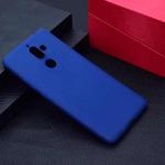 For Nokia 7.1 Plus Candy Color TPU Case(Blue)