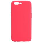For OnePlus 5 Candy Color TPU Case(Red)