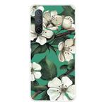 For OnePlus Nord CE 5G Colored Drawing Pattern High Transparent TPU Protective Case(Sasanqua)