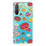 For OnePlus Nord CE 5G Painted Pattern High Transparent TPU Protective Case(Donuts)