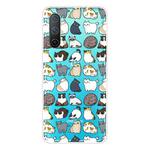 For OnePlus Nord CE 5G Painted Pattern High Transparent TPU Protective Case(Mini Cat)