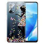 For OnePlus Nord N200 5G Painted Pattern High Transparent TPU Protective Case(Girl)