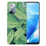For OnePlus Nord N200 5G Painted Pattern High Transparent TPU Protective Case(Banana Leaf)