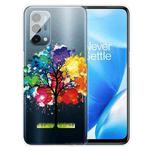 For OnePlus Nord N200 5G Painted Pattern High Transparent TPU Protective Case(Oil Painting Tree)