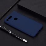 For Huawei Honor View 20 Candy Color TPU Case(Blue)