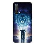 For OnePlus Nord CE 5G Colored Drawing Clear TPU Protective Case(The Lion King)