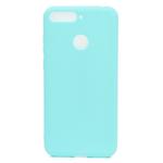 For Huawei Honor 7C Candy Color TPU Case(Green)