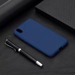 For Huawei Honor 8S Candy Color TPU Case(Blue)