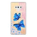 For Samsung Galaxy Note9 Oil Painting Pattern TPU Shockproof Case(Butterflies)