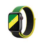 International Series Loopback Watch Bands For Apple Watch Series 8&7 41mm / SE 2&6&SE&5&4 40mm / 3&2&1 38mm(Jamaica)