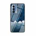 For Meizu 18 Starry Sky Painted Tempered Glass TPU Shockproof Protective Case(Star Chess Rob)