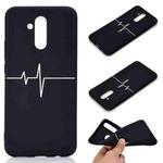 For Huawei Mate 20 Lite Shockproof Stick Figure Pattern Soft TPU Protective Case(Heart Rate)