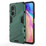 For Honor 50 SE / Huawei nova 9 SE Punk Armor 2 in 1 PC + TPU Shockproof Case with Invisible Holder(Green)