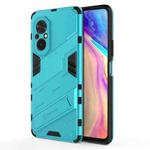 For Honor 50 SE / Huawei nova 9 SE Punk Armor 2 in 1 PC + TPU Shockproof Case with Invisible Holder(Blue)