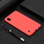 For Galaxy A10 Candy Color TPU Case(Red)