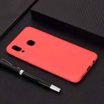 For Galaxy A30 Candy Color TPU Case(Red)