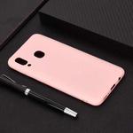 For Galaxy A30 Candy Color TPU Case(Pink)