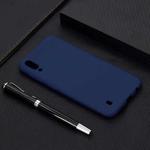 For Galaxy M10 Candy Color TPU Case(Blue)