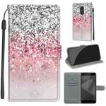 For Xiaomi Redmi Note 4X Voltage Coloured Drawing Magnetic Clasp Horizontal Flip PU Leather Case with Holder & Card Slots(C13 Silver Pink Glitter)