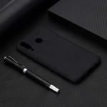For Galaxy M30 Candy Color TPU Case(Black)