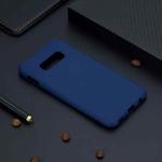 For Galaxy S10e Candy Color TPU Case(Blue)