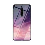For OnePlus 7 Pro Starry Sky Painted Tempered Glass TPU Shockproof Protective Case(Dream Sky)