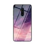 For OnePlus 7T Pro Starry Sky Painted Tempered Glass TPU Shockproof Protective Case(Dream Sky)