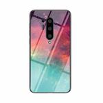 For OnePlus 8 Pro Starry Sky Painted Tempered Glass TPU Shockproof Protective Case(Color Starry Sky)