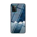For OnePlus 8T Starry Sky Painted Tempered Glass TPU Shockproof Protective Case(Star Chess Rob)