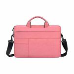 ND05SDJ Oxford Cloth + Nylon Laptop Portable Shoulder Bag, Size:13.3 inch(Pink)