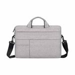 ND05SDJ Oxford Cloth + Nylon Laptop Portable Shoulder Bag, Size:13.3 inch(Hemp Gray)